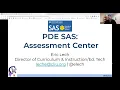 PDE SAS Assessment Center