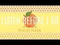 Download Lagu Listen Before I Go - Billie Eilish | Piano Backing Track
