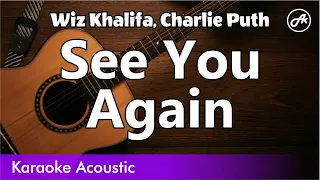 Download Wiz Khalifa, Charlie Puth - See You Again (SLOW  karaoke acoustic) MP3