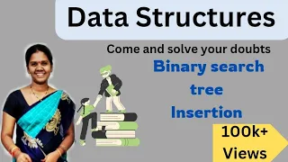 Binary search tree insertion BST 36 DATA STRUCTURES IN TELUGU