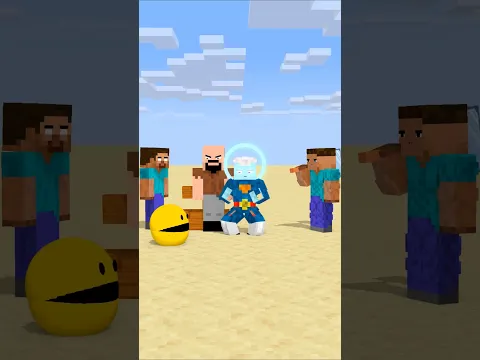 Herobrine And Hebrawn Just Wanted A New Friend #friendship #shorts #trending #anime
