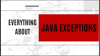 Mastering Java Exceptions Handling Errors Like a Pro Everything About Java Exceptions