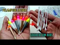 Cara Mudah Membuat pelampung pancing dari stik cotton buds
