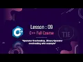 C Full Course Operator Overloading Binary Operator Over Loading Lesson 9 Part 2
