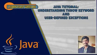 Java Tutorial Understanding throw Keyword and User-Defined Exceptions