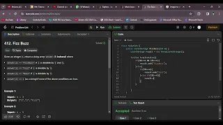 Fizz Buzz - 412 LeetCode