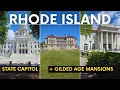 RHODE ISLAND State Capitol Newport cliff walk mansions RV Life