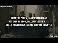 JID - Sk8 (feat. Ciara & EARTHGANG) [Clean - Lyrics]