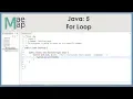 Java 5 For Loop