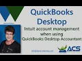 How to manage the Intuit account login mandate when using QuickBooks Desktop Accountant