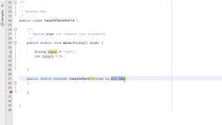 Java Validation Length Check Tutorial Part 4