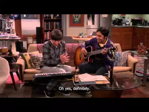 Download MP3 Raj Koothrappali and Howard Wolowitz's song.