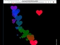 JS heart animation