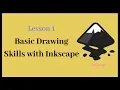 Basic drawing with Inkscape Lesson-1