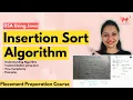 Insertion Sort Concept Java Code Time Complexity Examples Data Structures