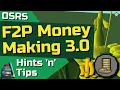 OSRS F2P Money Making 3 0 - OSRS Hints Tips