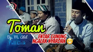 lagu madura terbaru toman entar gunung ngalak nyaroan sholawat hadroh al jauhar full lirik