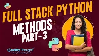 Full Stack Python Methods Part 3 - Introduction to Python Programming Python Tutorial for Beginners
