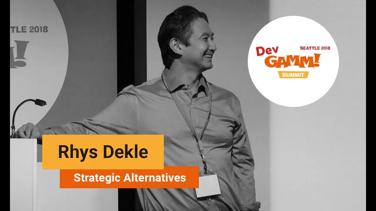 Rhys Dekle (Strategic Alternatives) - Investment and Acquisition: Be Prepared