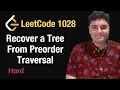 Recover a Tree From Preorder Traversal - Leetcode 1028
