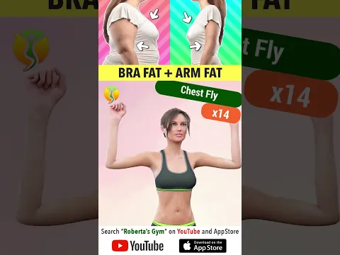 30-Min #upperbodyworkout to #reduce Bra Fat + #armfat  @RobertasGym  #homeworkout #weightloss