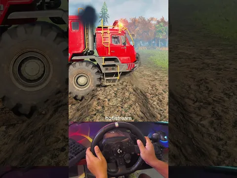 This is why you don't take the shortcut #mudrunner #offroad #gaming