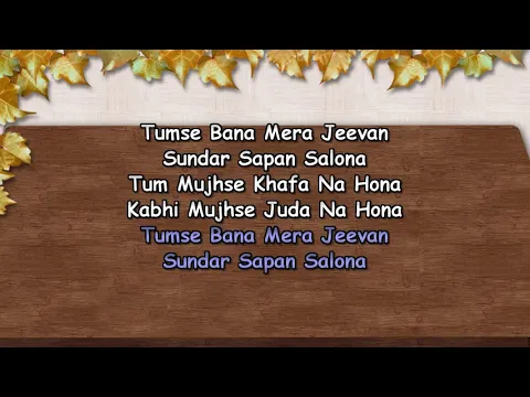 Download MP3 Tumse Bana Mera Jeevan Karaoke