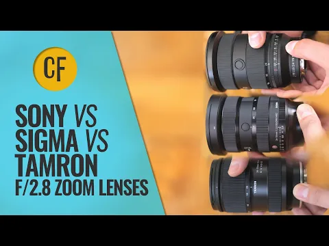 Download MP3 f/2.8 Mark II zoom battle: Sony vs Sigma Vs Tamron 24-70 / 28-75mm comparison