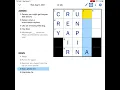 NYT daily mini crossword puzzle Aug 11