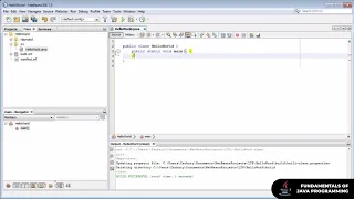 Hello World in Java The Fundamentals of Java