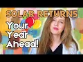 Your Solar Return Chart Explained How to Read Your Year Ahead