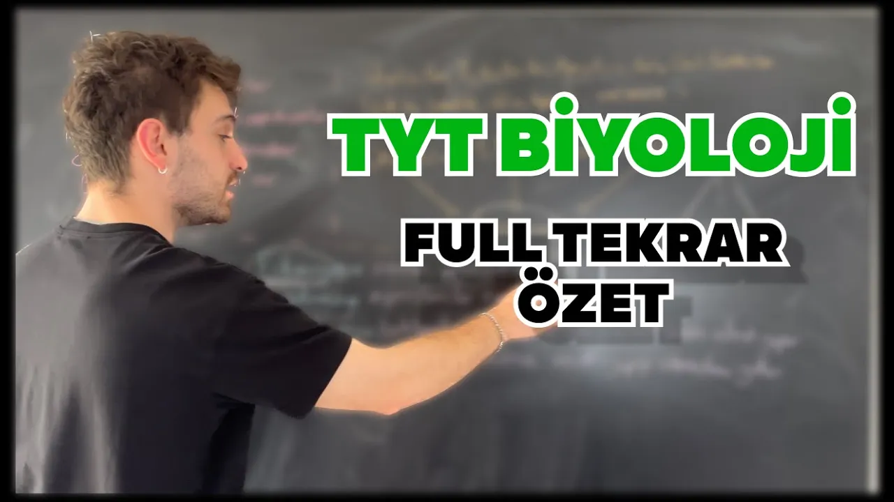 TYT BİYOLOJİ FULL TEKRAR ÖZET | Derecenin Notlarından Fulleten Özet
