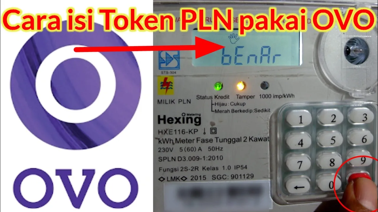 Cara isi ulang Token PLN voucher listrik