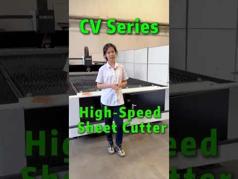 CV Series High-Speed Sheet Cutter | Single-Platform Fiber Laser Cutting