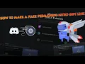 HOW TO MAKE A FAKE PERMANENT NITRO GIFT LINK