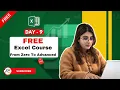 Day 9 Free Excel Class Learn Excel from Basic to Advanced