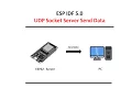 ESP32 Server Sends UDP message to PC