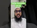 multiple TikTok accounts set up in mobile