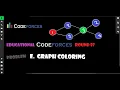 Problem E Graph Coloring Educational Codeforces Round 87