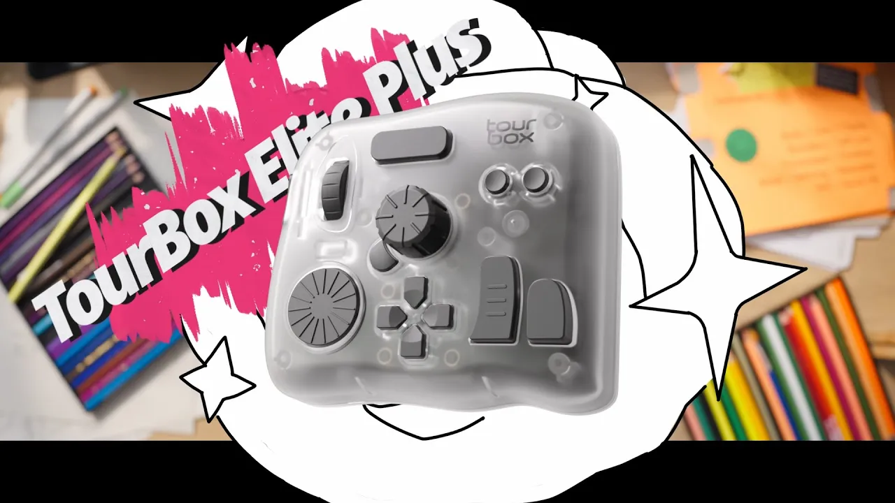 TourBox — TourBox Elite & Elite Plus - Seamless iPad Drawing Experience (YouTube video ad)