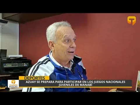 Azuay se prepara para participar en los juegos nacionales juveniles de Manabí