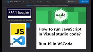 Run JavaScript in VS Code Code Runner Extension Setup QA Thoughts