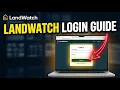 How to login to LandWatch - Step By Step