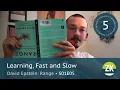 Learning Fast and Slow - David Epstein Range