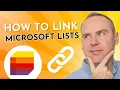 Microsoft Lists Tutorial How to Connect Data Between Lists with Lookup Columns 2023