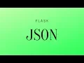 Return JSON Data in Flask 1 1