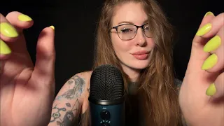 ASMR Tucking Your Hair Behind Your Ears (with tracing & clips)