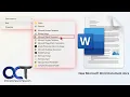 Fix for the Missing Right-Click New Microsoft Word Document Choice
