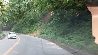 Endless Green Tunnel Khalkhal To Asalem Forest Drive 