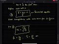 Lecture 36 April 20 Ex Simple pendulum Linearization and analogy with mass spring oscillator